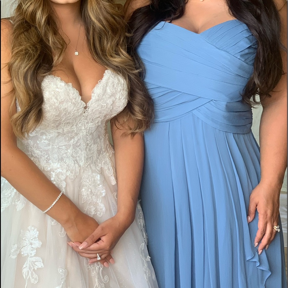David’s bridal bridesmaid dress